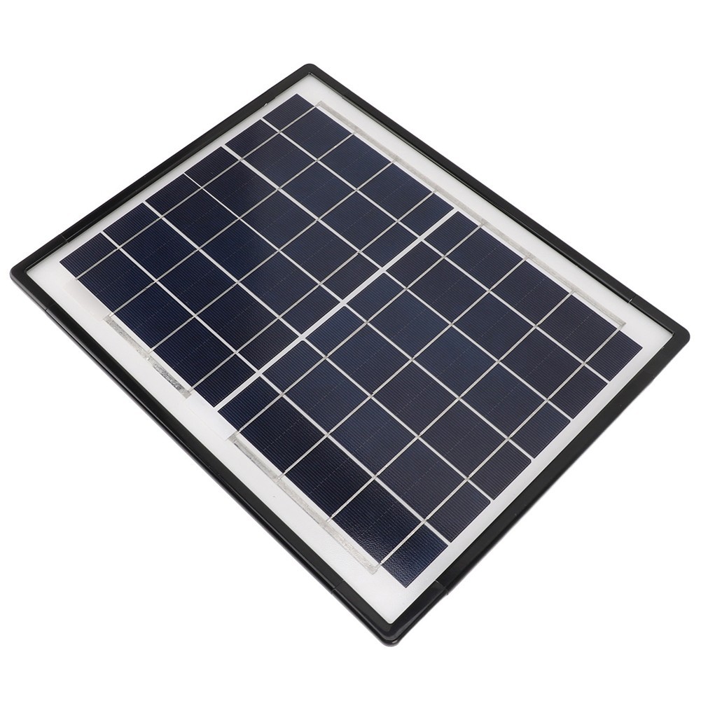 20W 6V Solar Panel for RV Boat and Motorcycle Charging Dual USB Output Ports