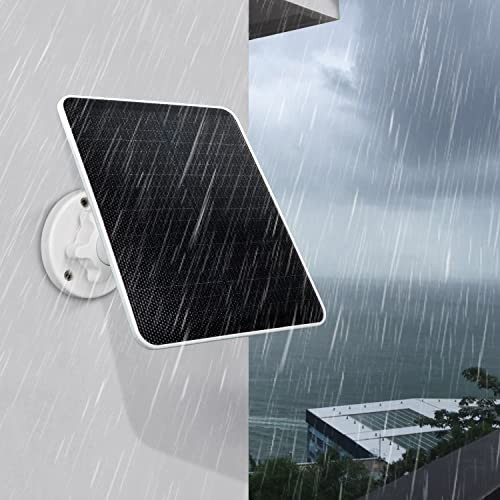 Solar Panel for Ring Camera, Solar Charger Compatible with Stick Up Cam