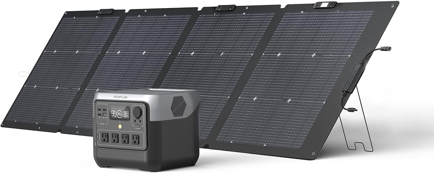 Portable Power Station RIVER 2 Pro 700 716Wh LiFePO4 Battery/70 Min Fast