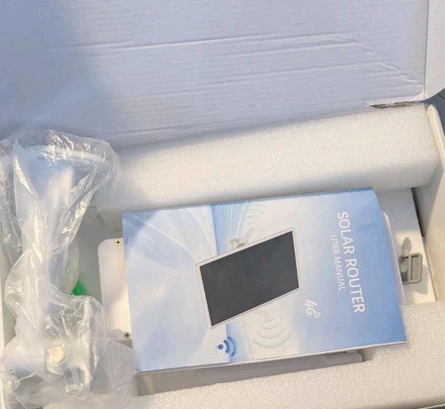 Low-Power Solar Powered Communication Device New Open Box