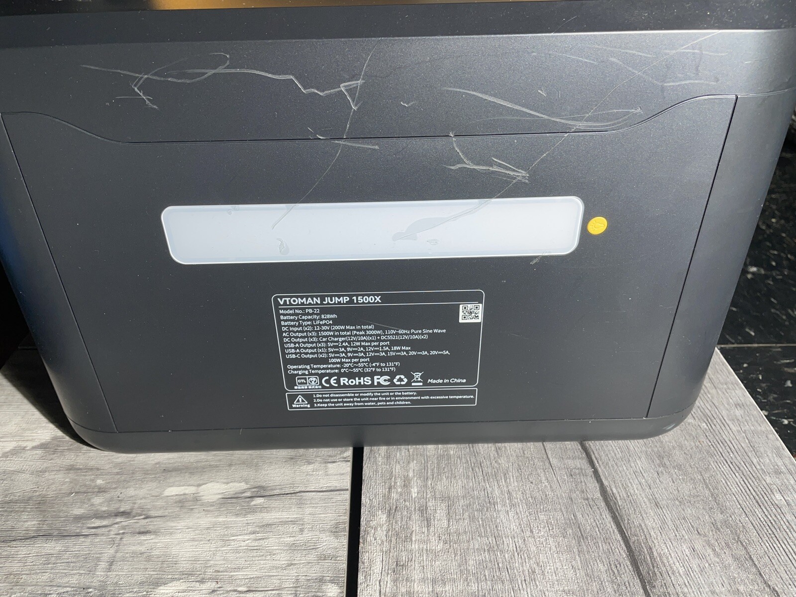VTOMAN Jump 1500X Portable Power Station 1500W LiFePO4 Battery Solar Generator