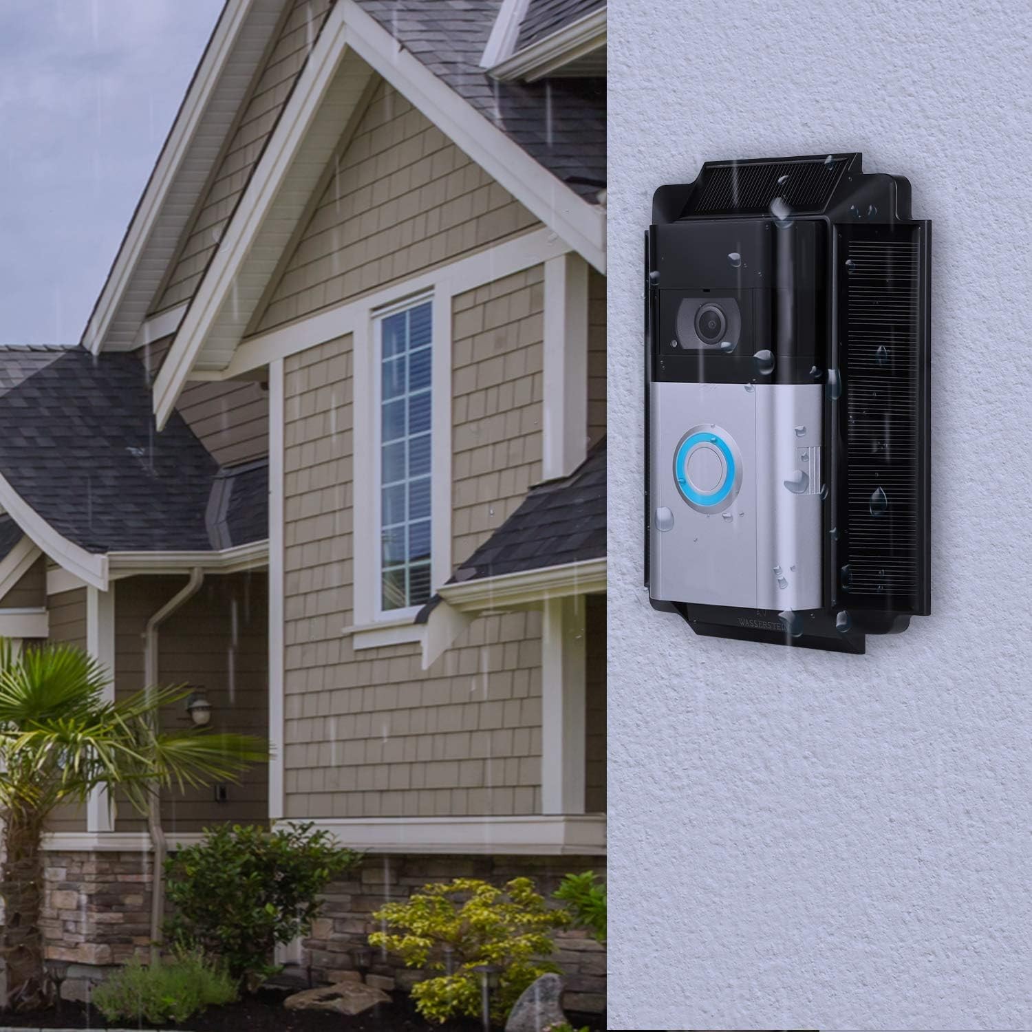 Solar Charger Mount for Ring Video Doorbell 3, 3 Plus and 4 ONLY (Used)