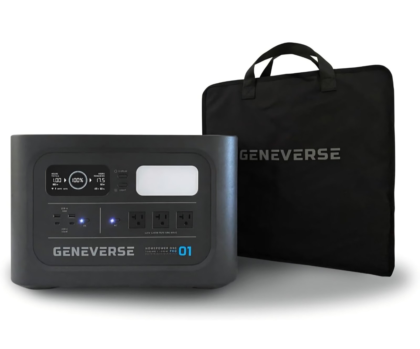 GENEVERSE (60-GVUS-SG2M2) 1210Wh Solar Generator Bundle – NEW!