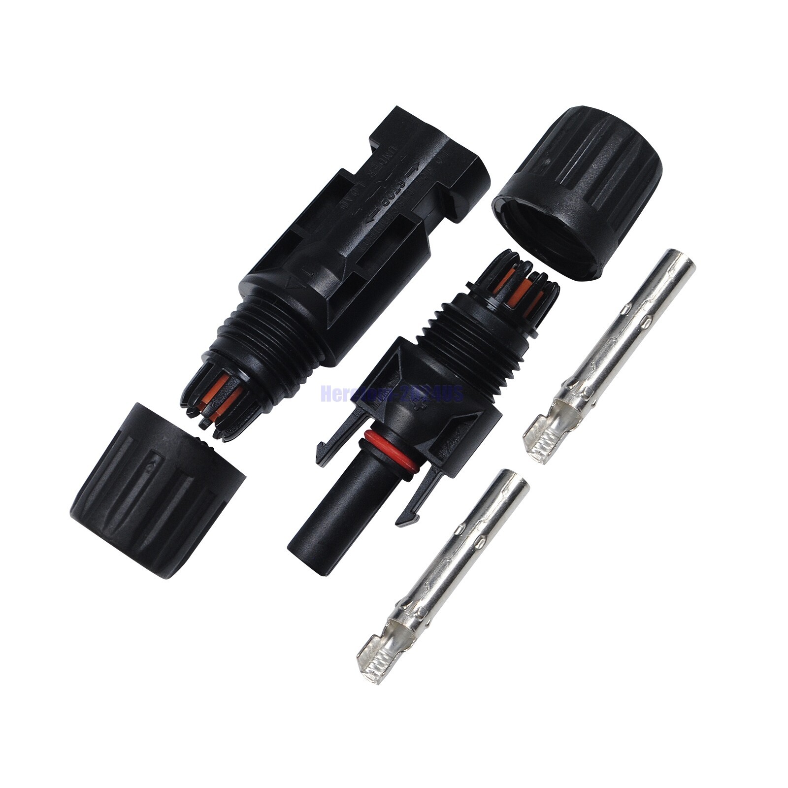 LOT 1000V 30A MALE & FEMALE WIRE CABLE CONNECTOR ADAPTER SET FOR MC4 SOLAR PANEL