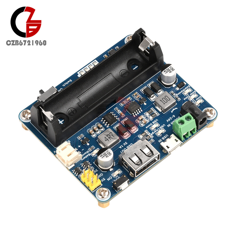 Power Manager Module for 6V~24V Solar Panel Support MPPT USB Battery Charging