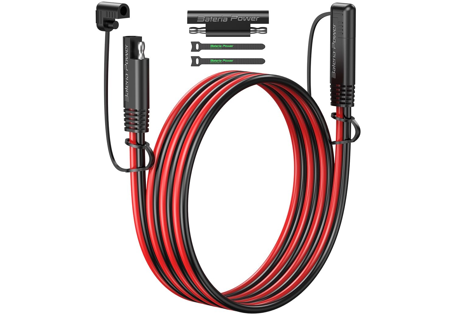 10AWG 6FT SAE Extension Cable, SAE to SAE Quick Disconnect Wire Harness,SAE C…