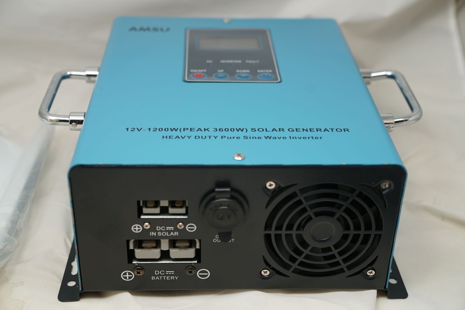 AMSU 3600 watt solar generator and inverter back up system