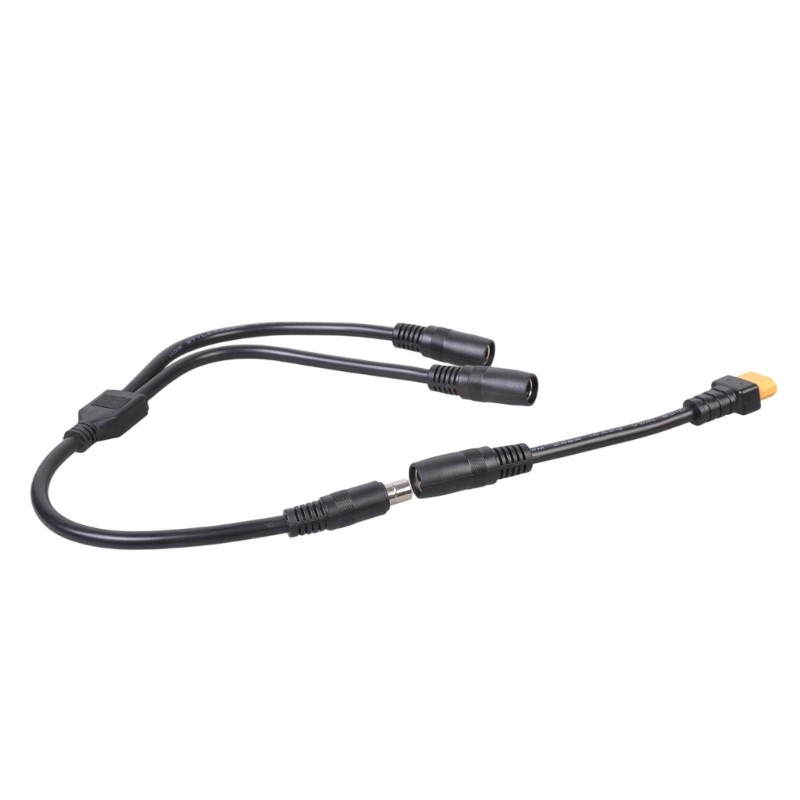 Heat Resistant XT60 Male To Double 8x2mm Female Power Cord For Various Models