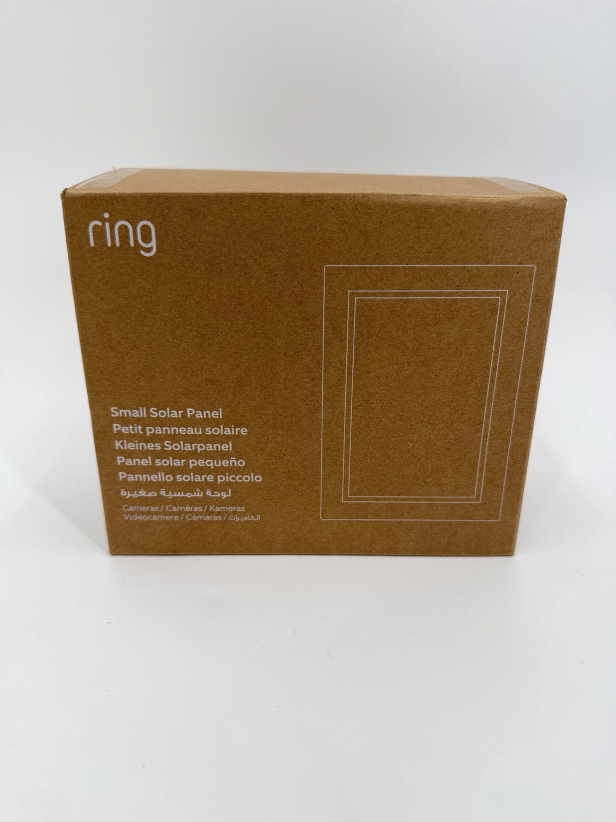 NEW Ring Small Solar Panel USB-C Home Security Attachment Black 23-010939-01