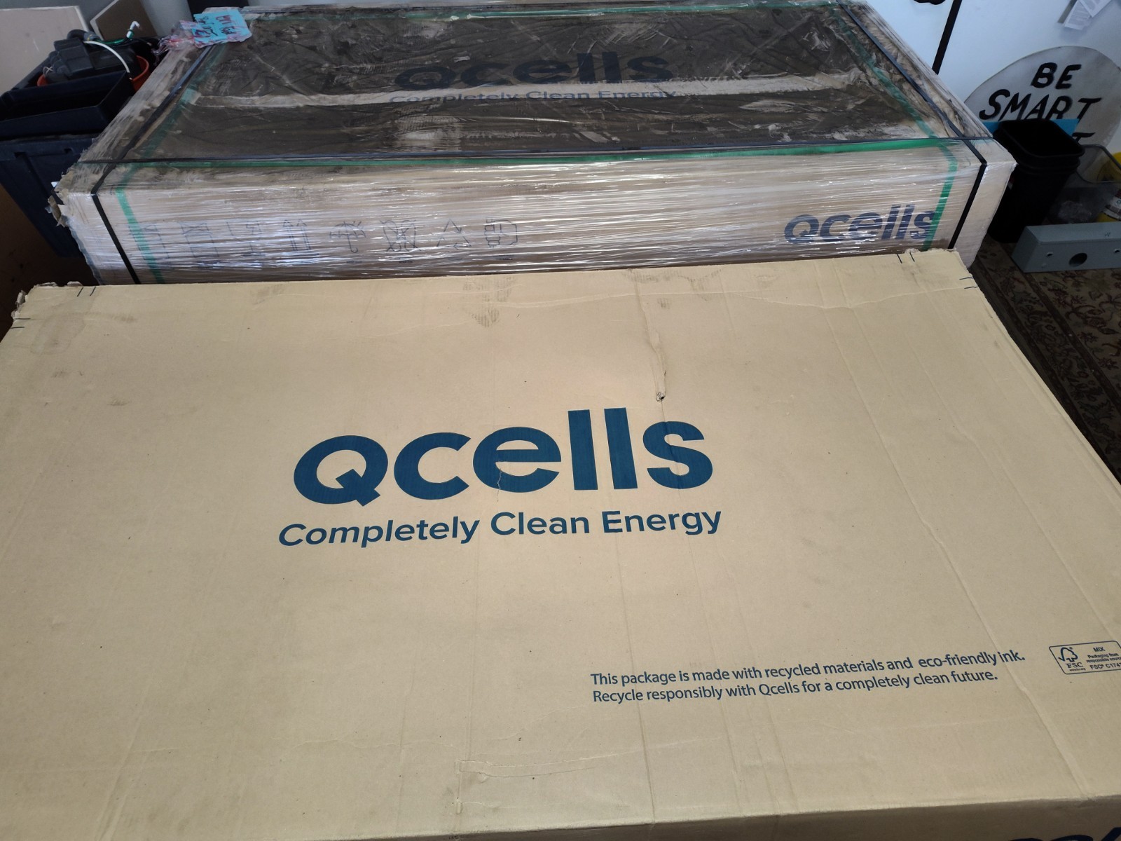 NEW Bi-Facial 400 watt Hanwha QCELLS Q.Peak Duo BLK ML-G10+/t 400, 41.1″ x 74″
