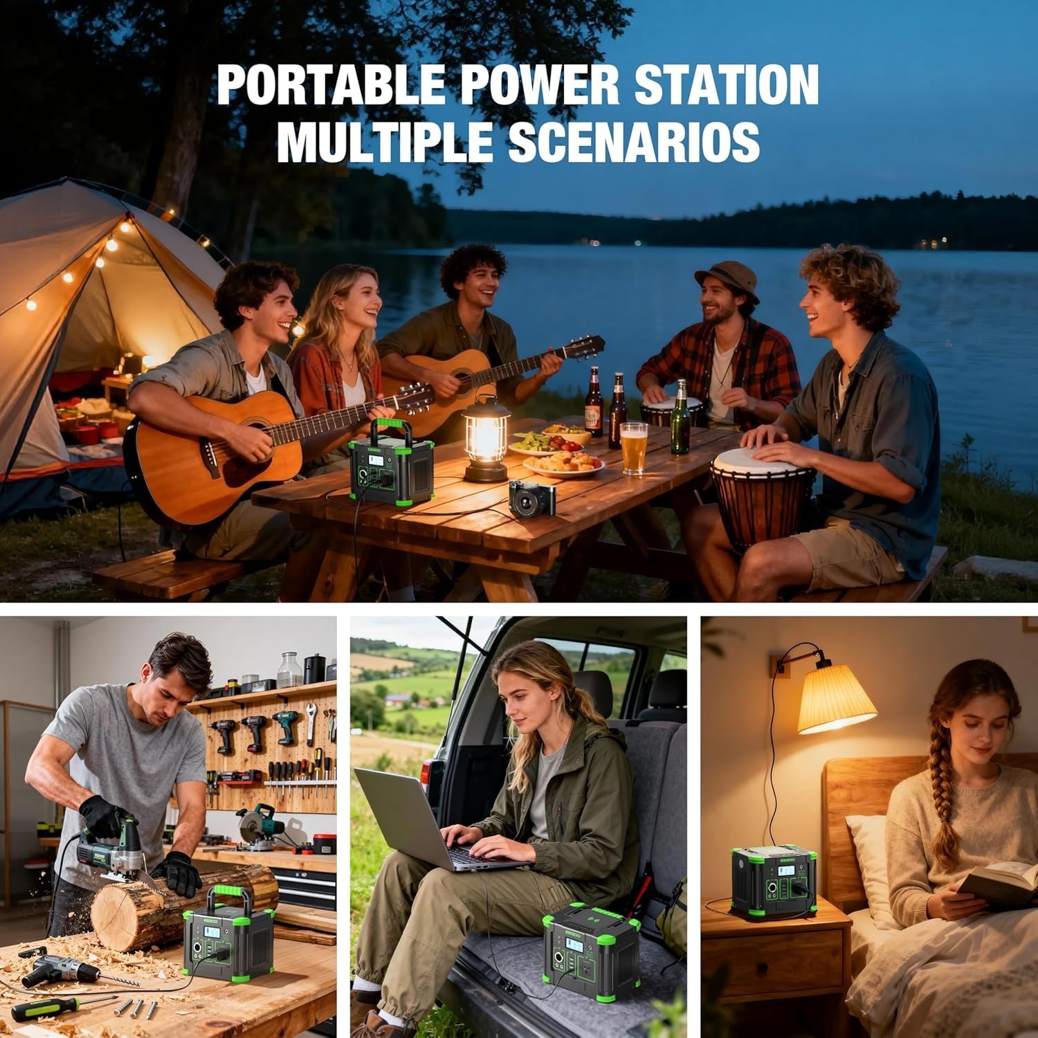 288Wh Lithium Battery – Outdoor Travel Companion