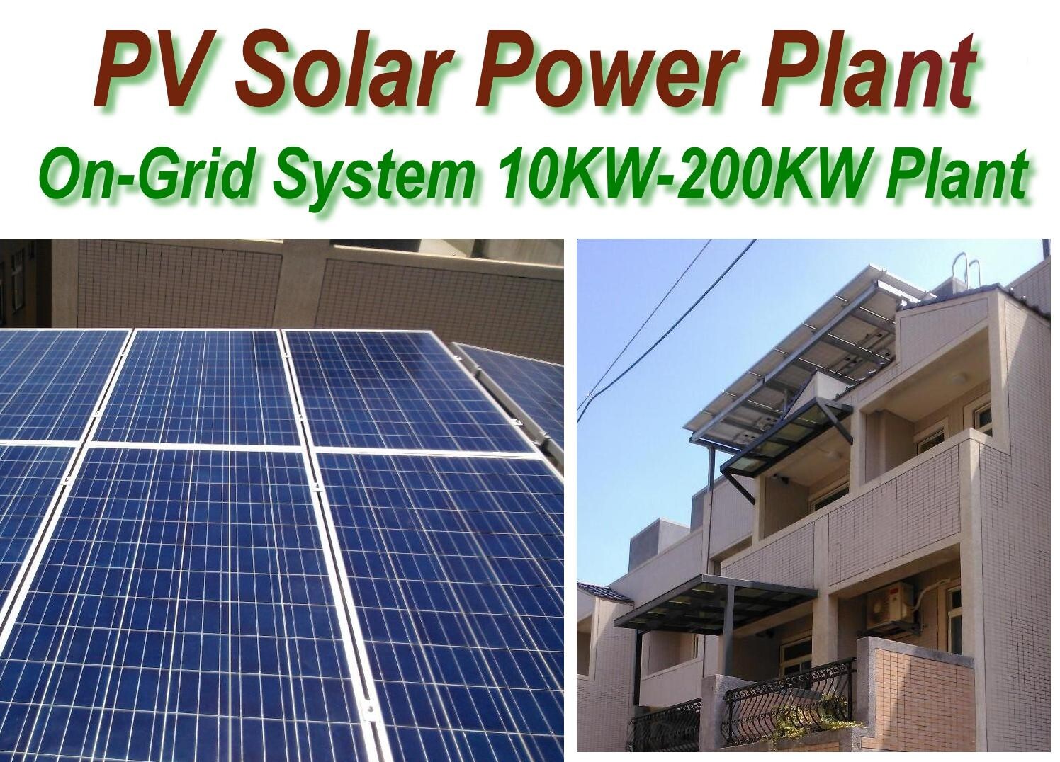 Solar Power System Design & Construction Service