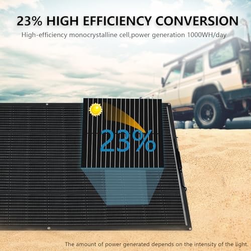 Flexible Solar Panel 200 Watts Monocrystalline Fiberglass Solar 200 watts