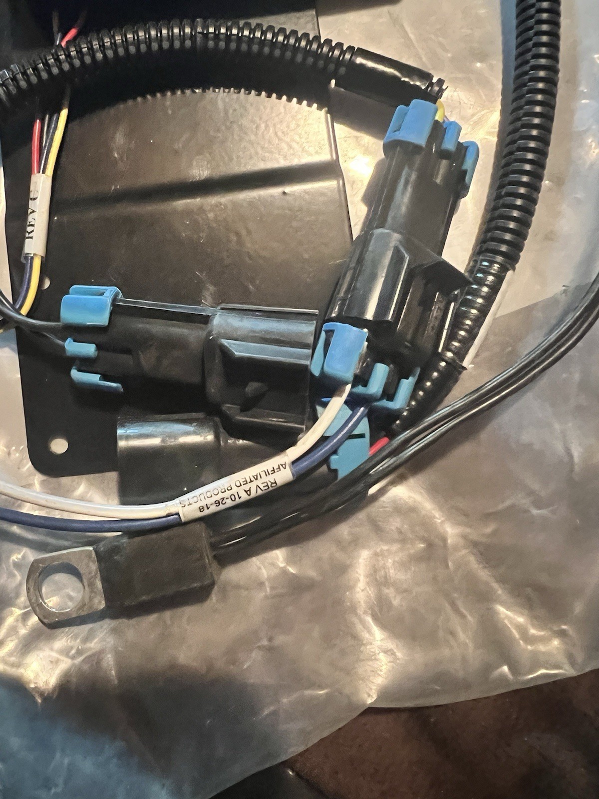 Battery Monitor Alarm Module w Harness Low Battery Lockout 403043 Rev A