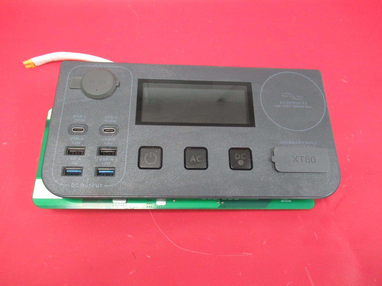 ALLPOWERS S2000 2400W 1451Wh Portable Power Station Interface panel w board !