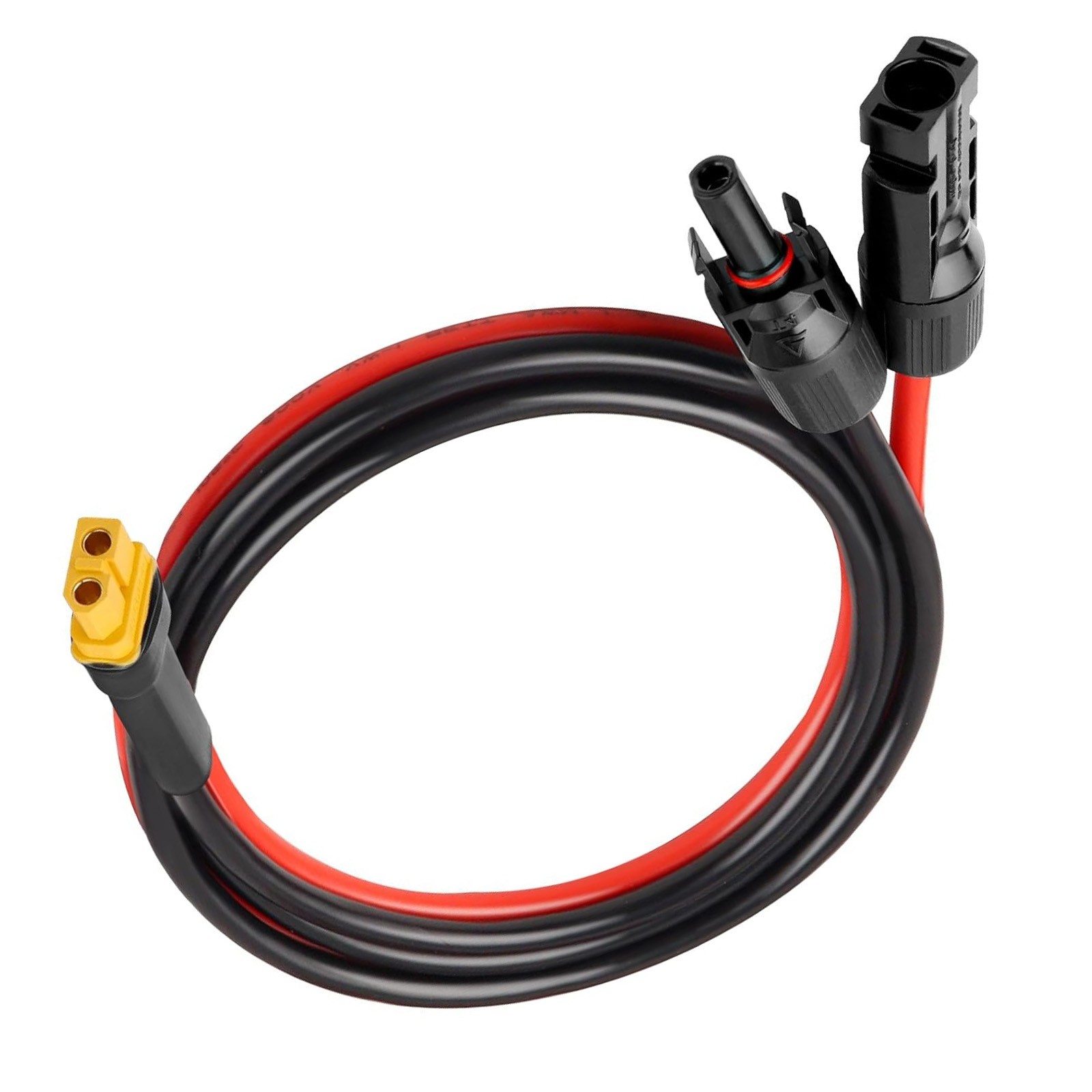10 AWG XT60 Female Connector Adapter to Solar Battery Extension Cable 3.3FT