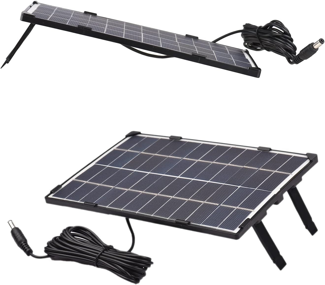 Mini Solar Panel, 6W 12V Solar Panel for Outdoor Security Camera Solar Cell w…