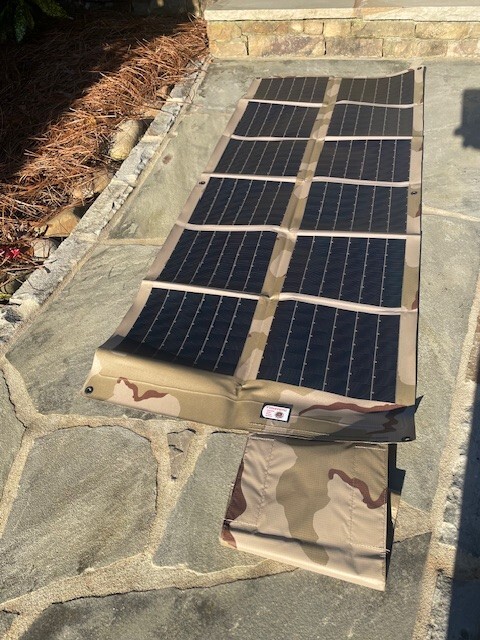 Portable Solar Power System by Powerenz® | Complete System | Tri-color Desert