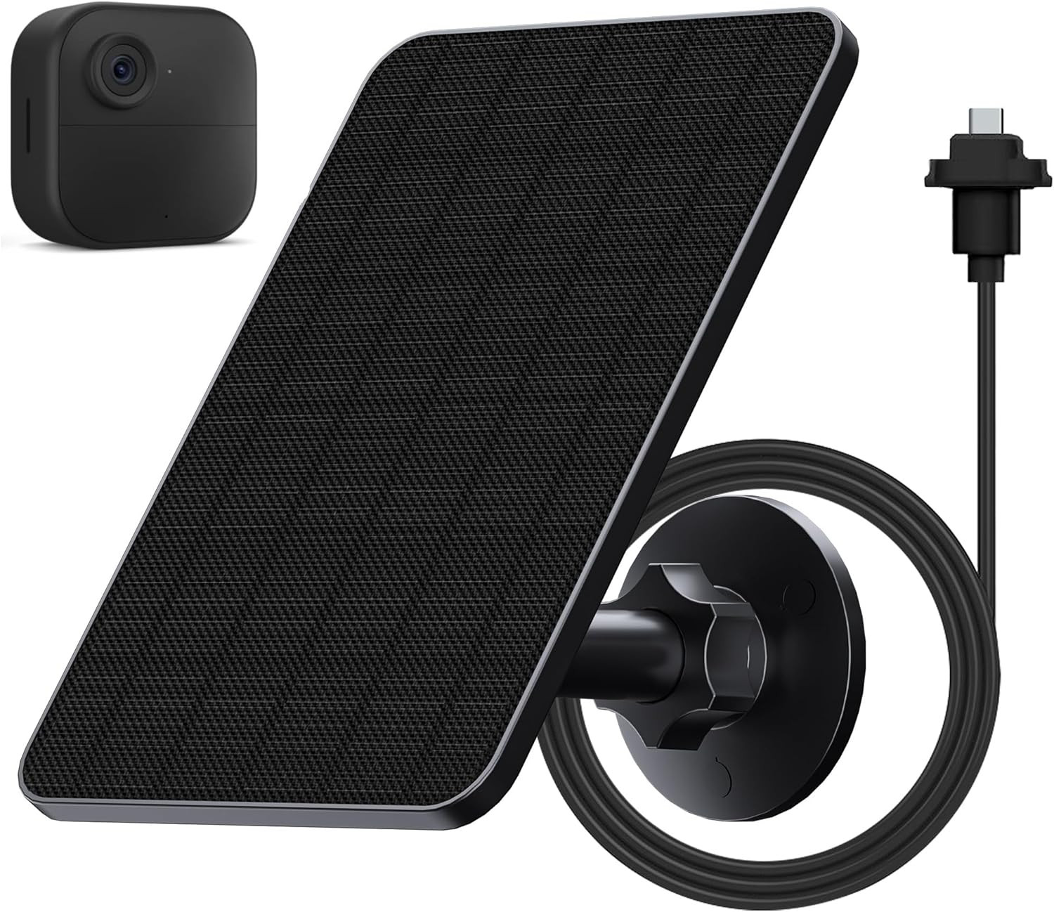 4W Solar Charger for Blink Outdoor Camera, USB-C, IP65 Waterproof, 13.1ft Cable