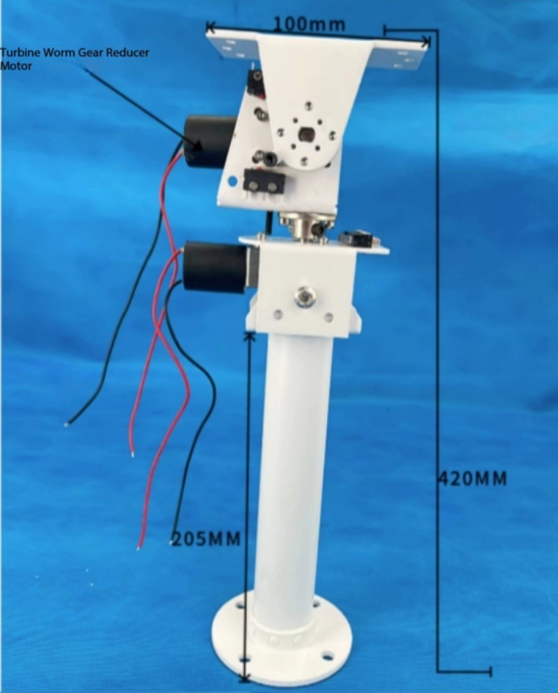 DC Dual-Axis Pan-Tilt Mount, Solar Tracking, Surveillance