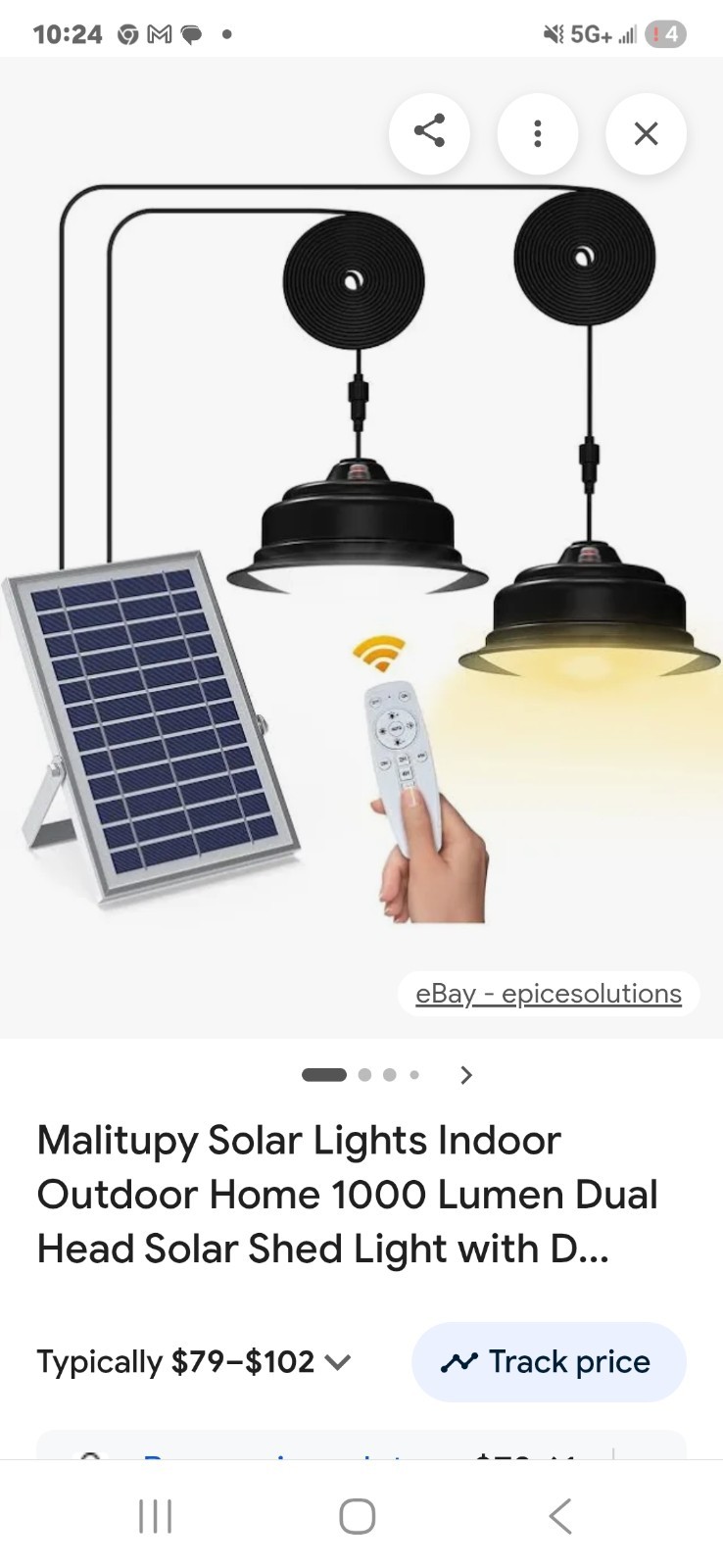 Rich Solar RS97VR RV Solar Panel Kit 12V 351-400W Mono Waterproof Off-Grid