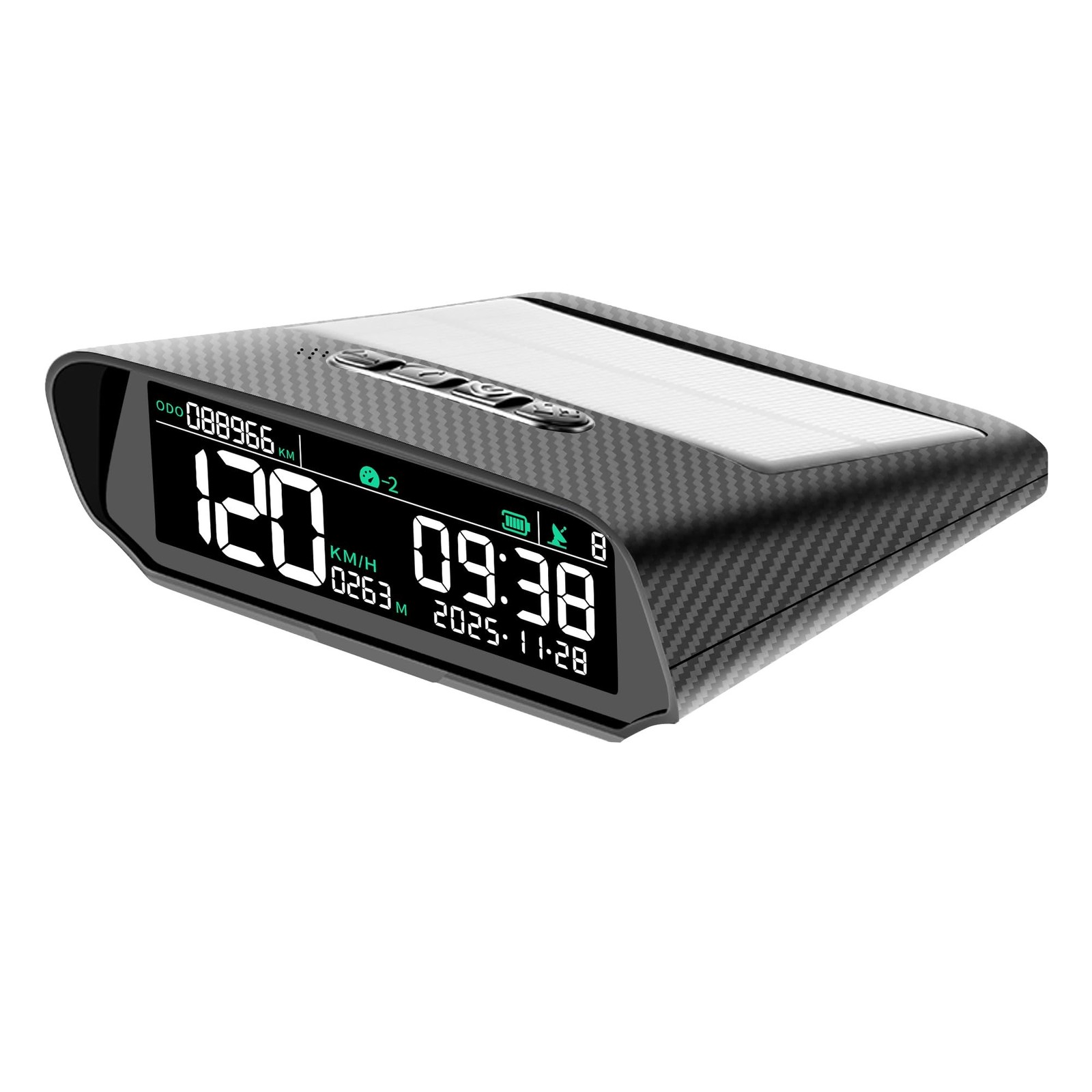 X100 GPS Digital Speedometer MPH for Cars LCD Screen Odometer Withe Overspeed…