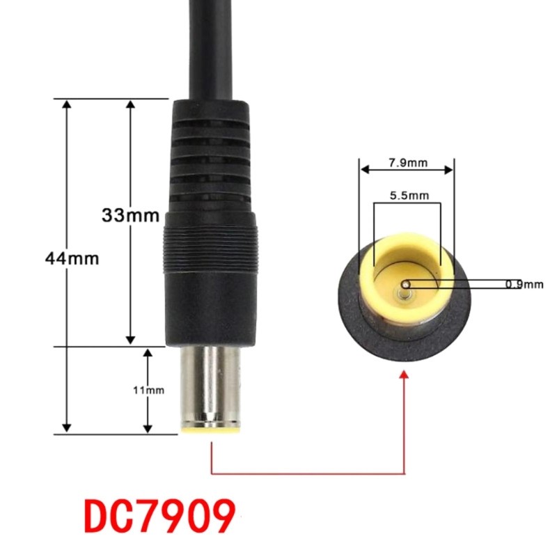 30A Solar use wire set with black cover and extra tip for input charging
