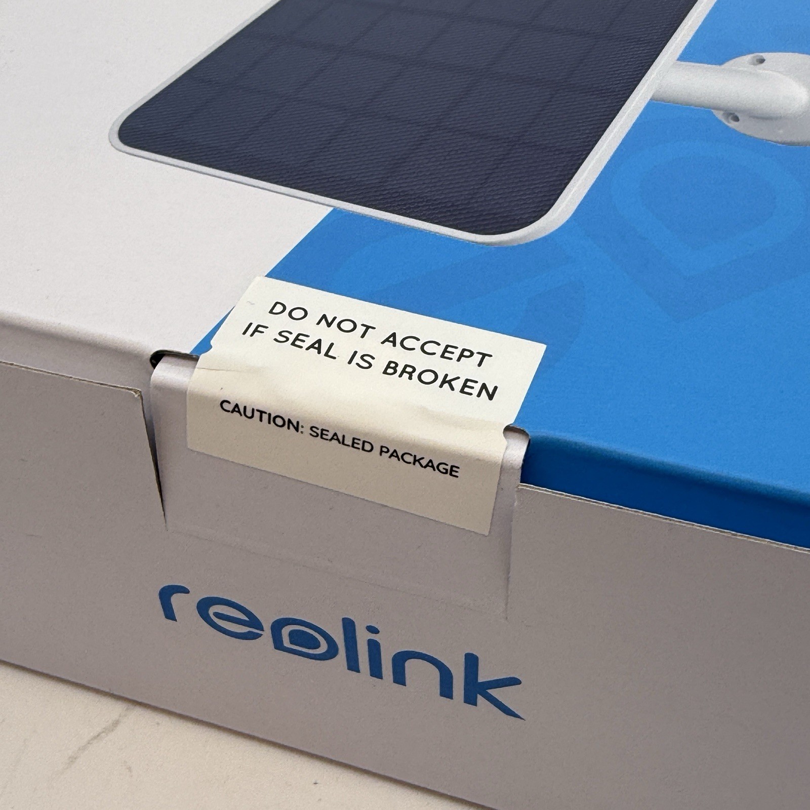 New Sealed Reolink Solar Panel 2 Non-Stop Solar Power Battery Camera Outdoor N10