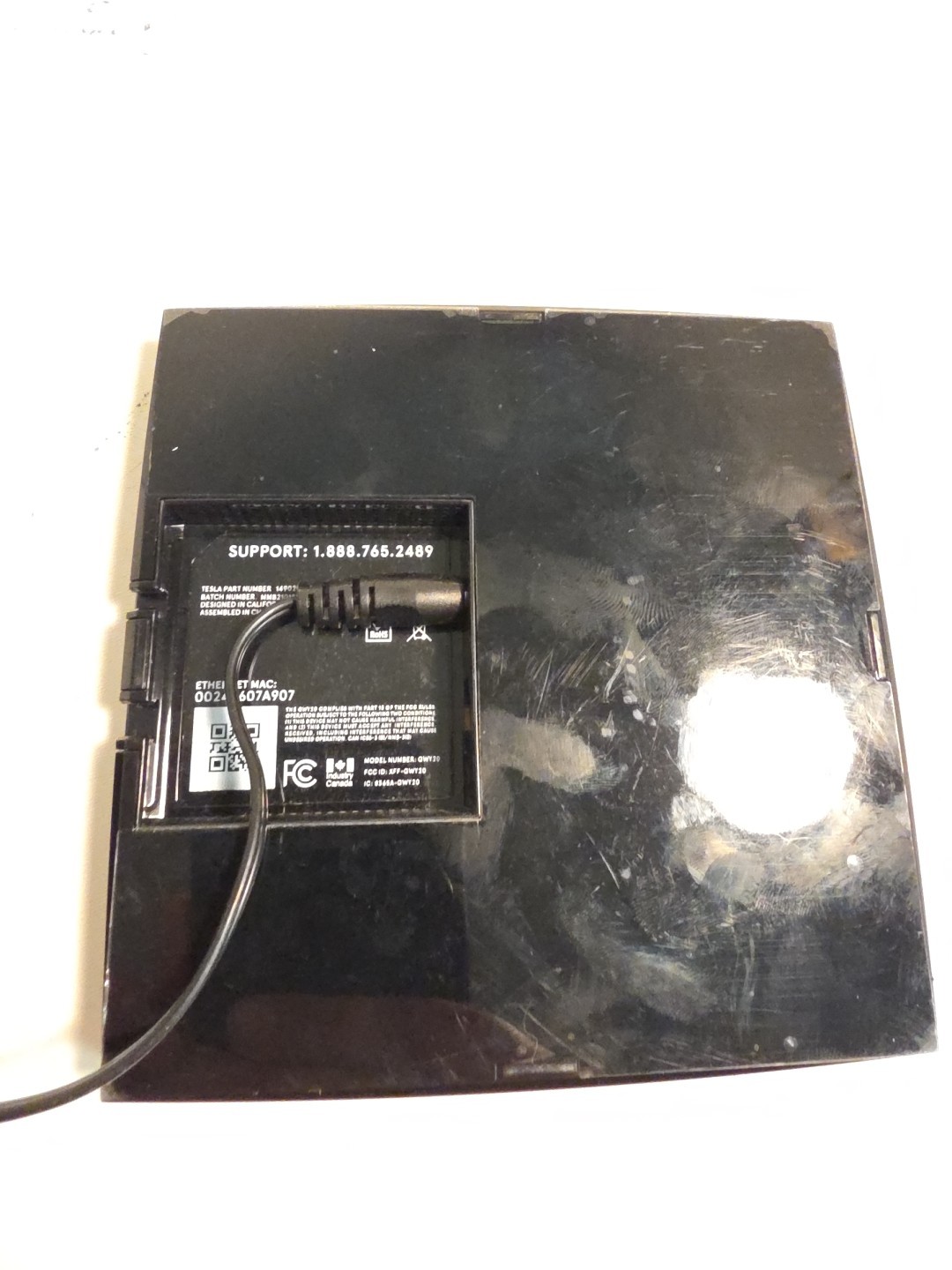 Tesla Solar Gateway – Tesla Part # 1490255-00-A – Model # GWY20