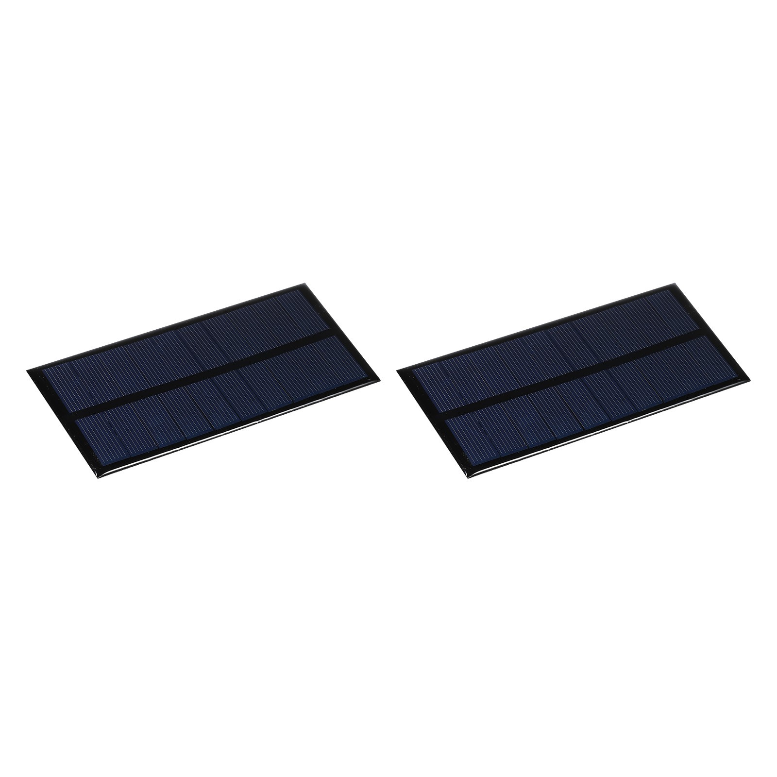 2 x Mini Solar Panel Cell 5V 200mA 1W 130mm x 60mm for DIY Project