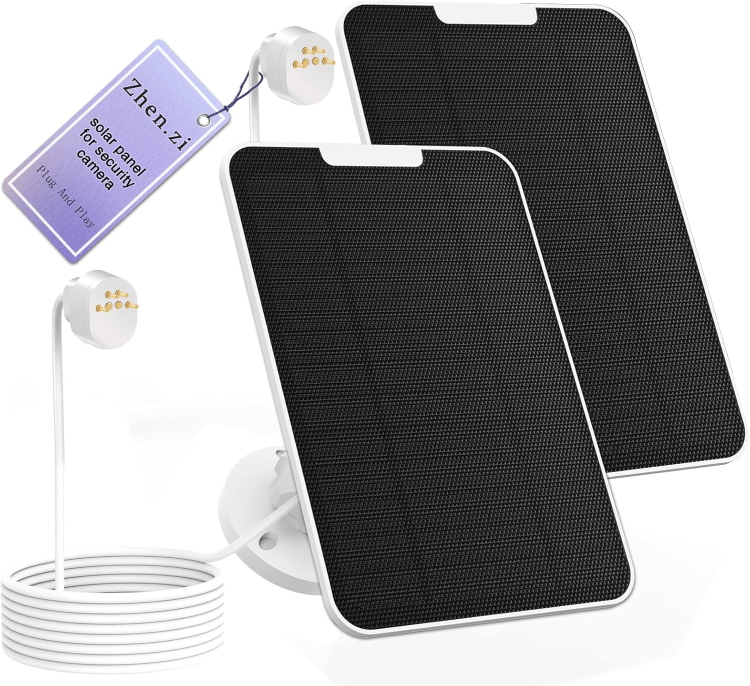 Solar Panel for Google Nest Camera Outdoor Battery Version,4W IP66 Waterproof So