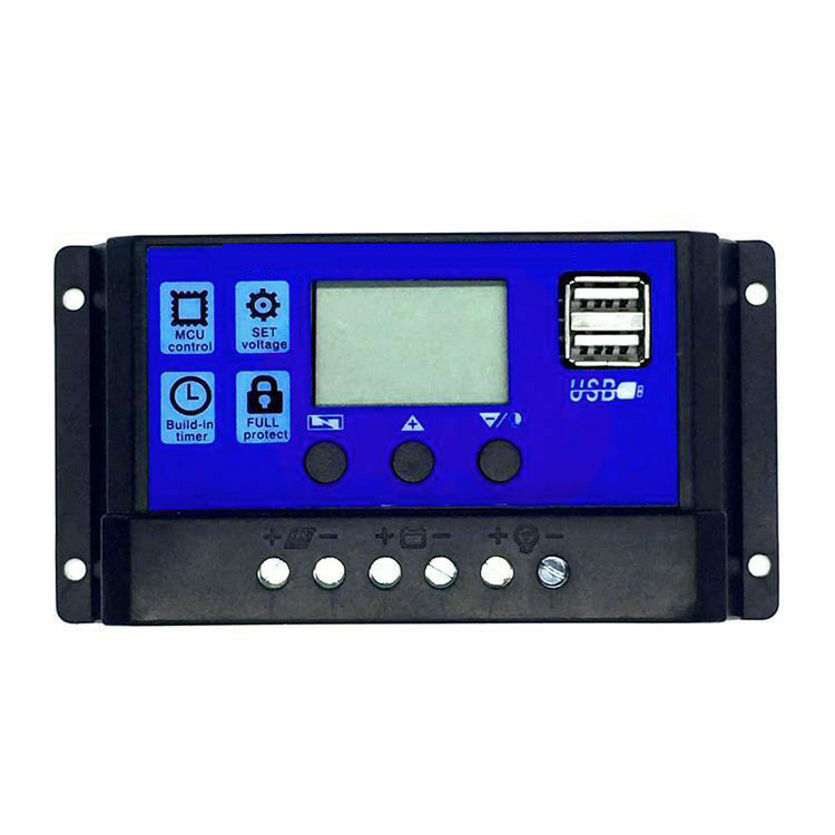 30A Solar Panel Battery Regulator Charge Controller 12/24V Auto focus Tracking