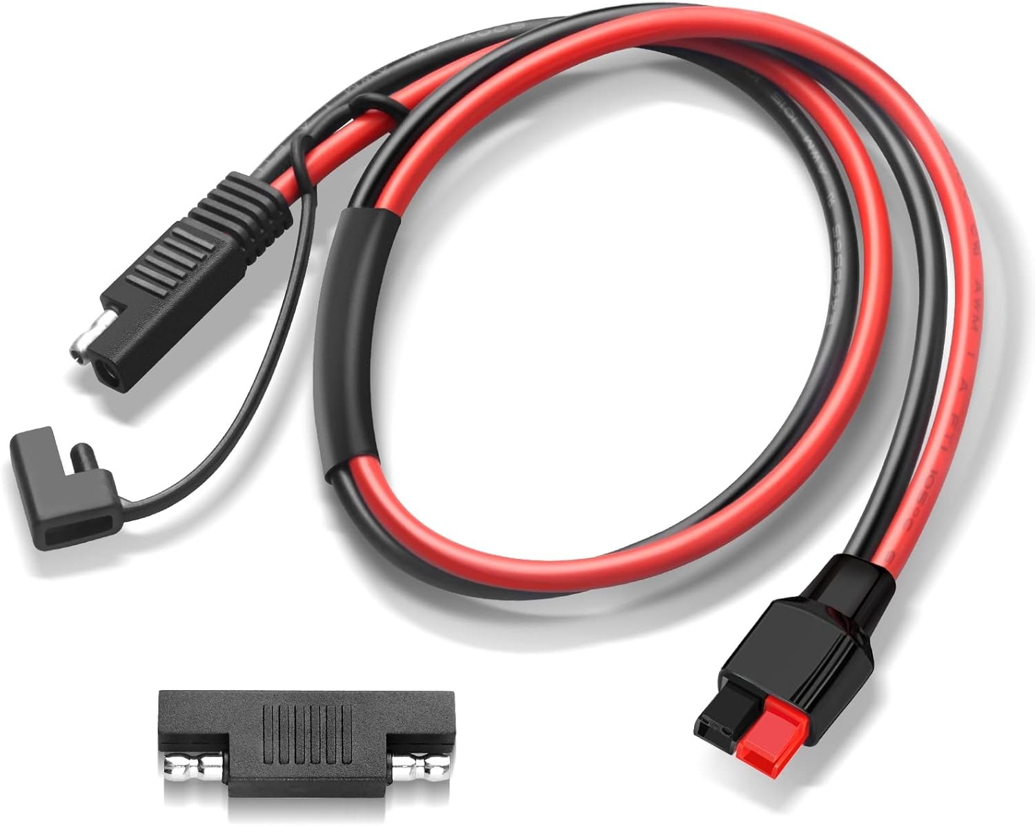 Solar SAE Extension Cable 10AWG Anderson Jackery Renogy 2 Ft Cord
