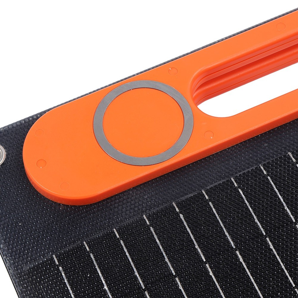 Portable Folding 80W Solar Panel Kit with Dual USB and 12V Battery Output