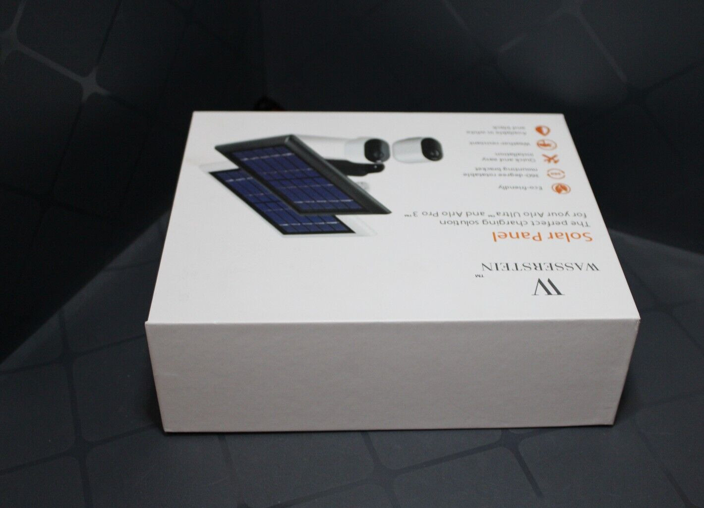 Wasserstein Solar Panel for Arlo Ultra and Pro 3 Not Tested Free Shipping