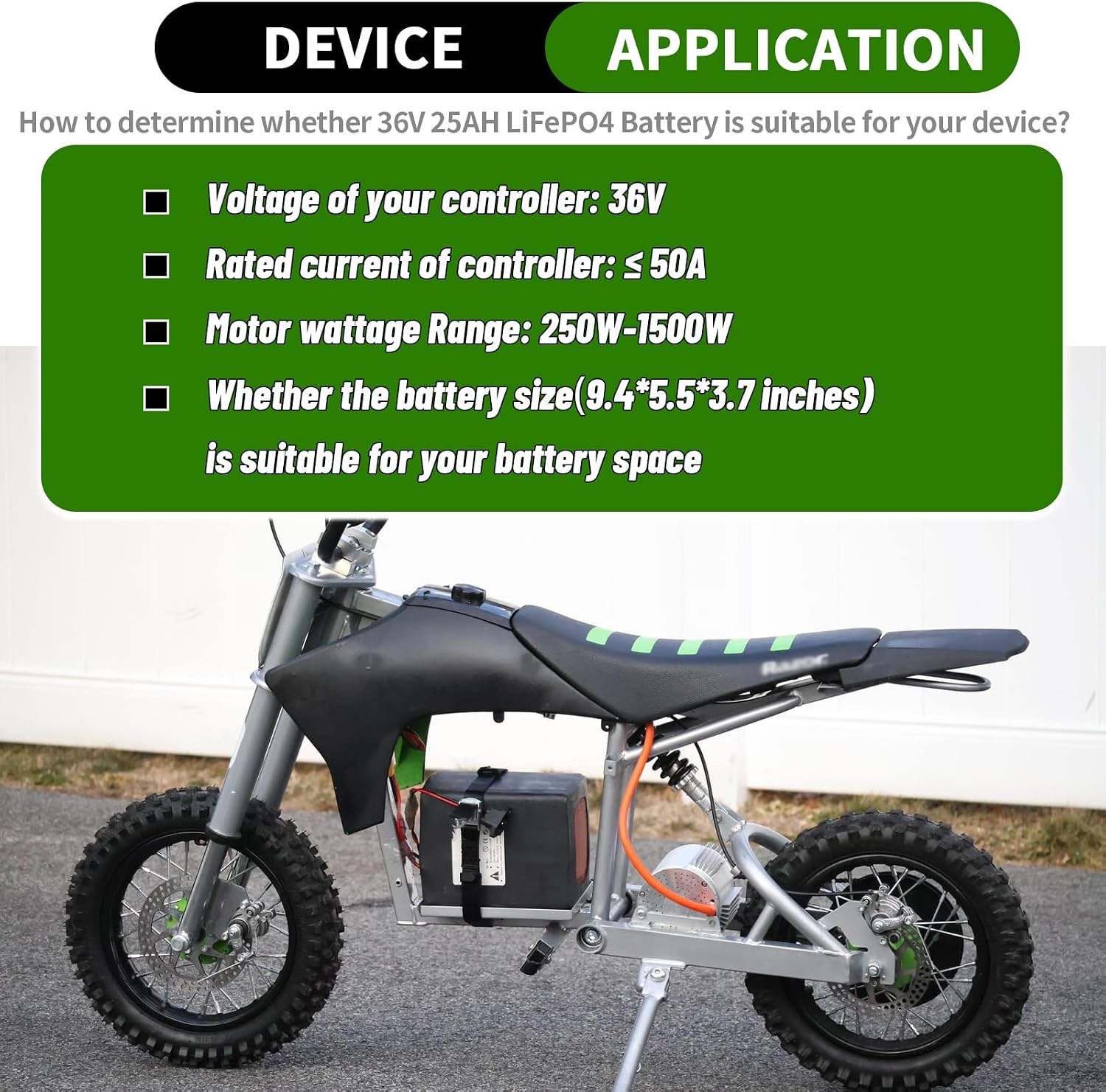 36V BtrPower Battery Pack 25Ah Lithium LiFePO4 for Bicycle Motor E_Bik,e 30A BMS
