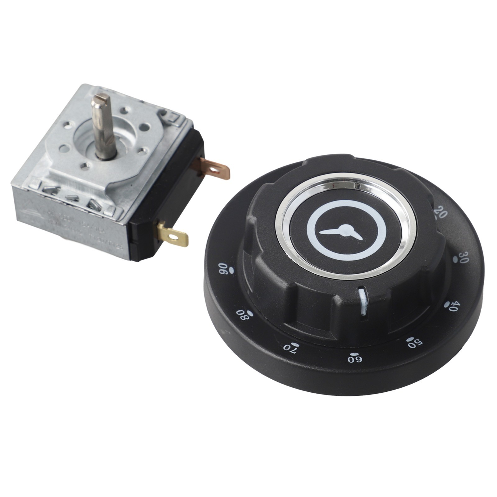 Mechanical AC250V 16A Timer Switch for Microwave Oven 30 to 120 Minutes
