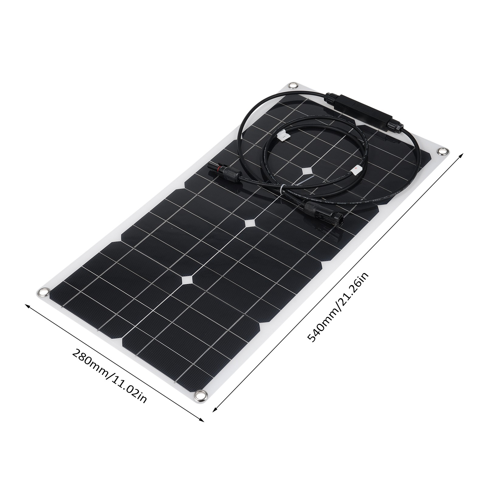25W 16V Portable Solar Panel Kit Outdoor Waterproof Flexible Solar Panel W IYYI