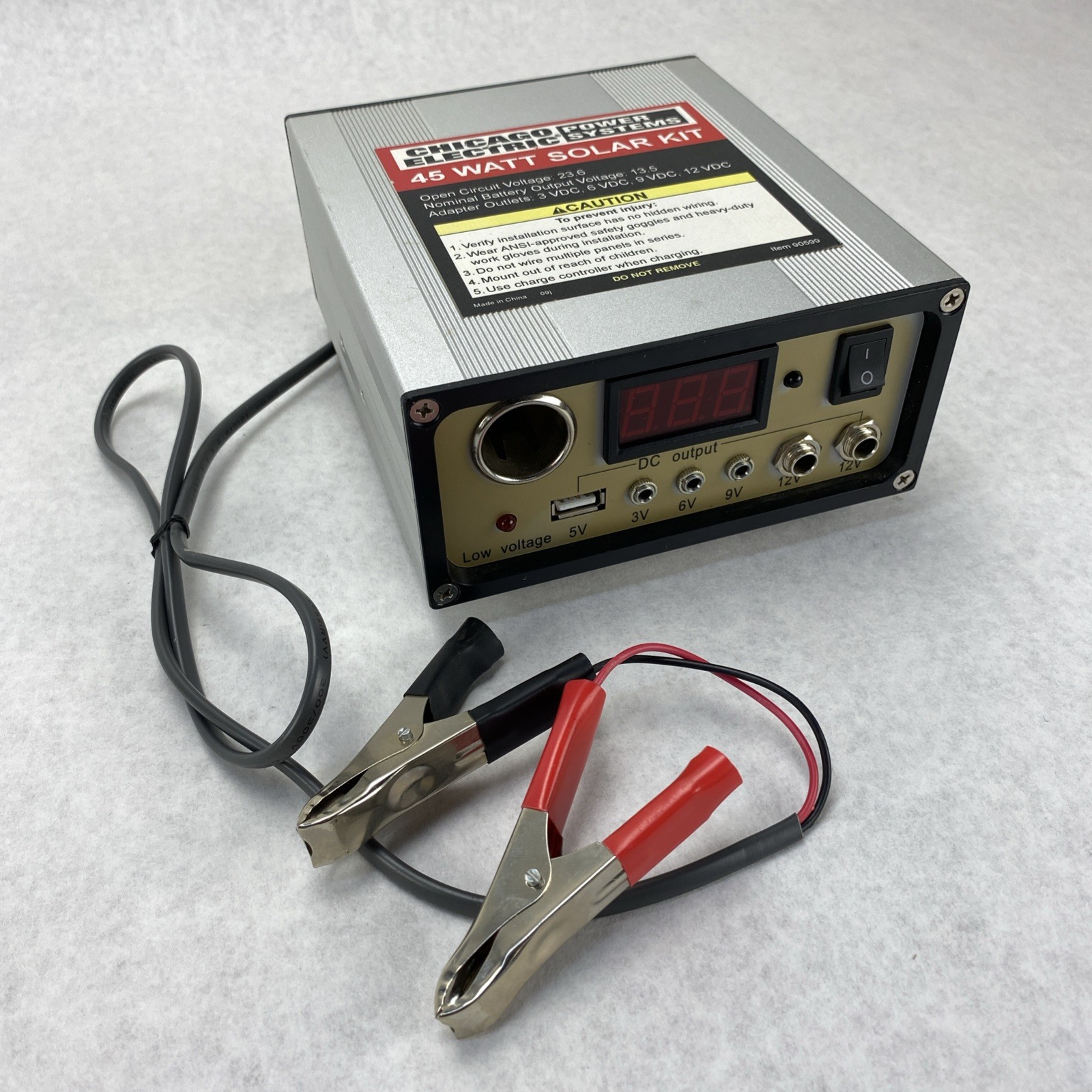 Chicago Electric Power Systems 45W Solar Kit 90599