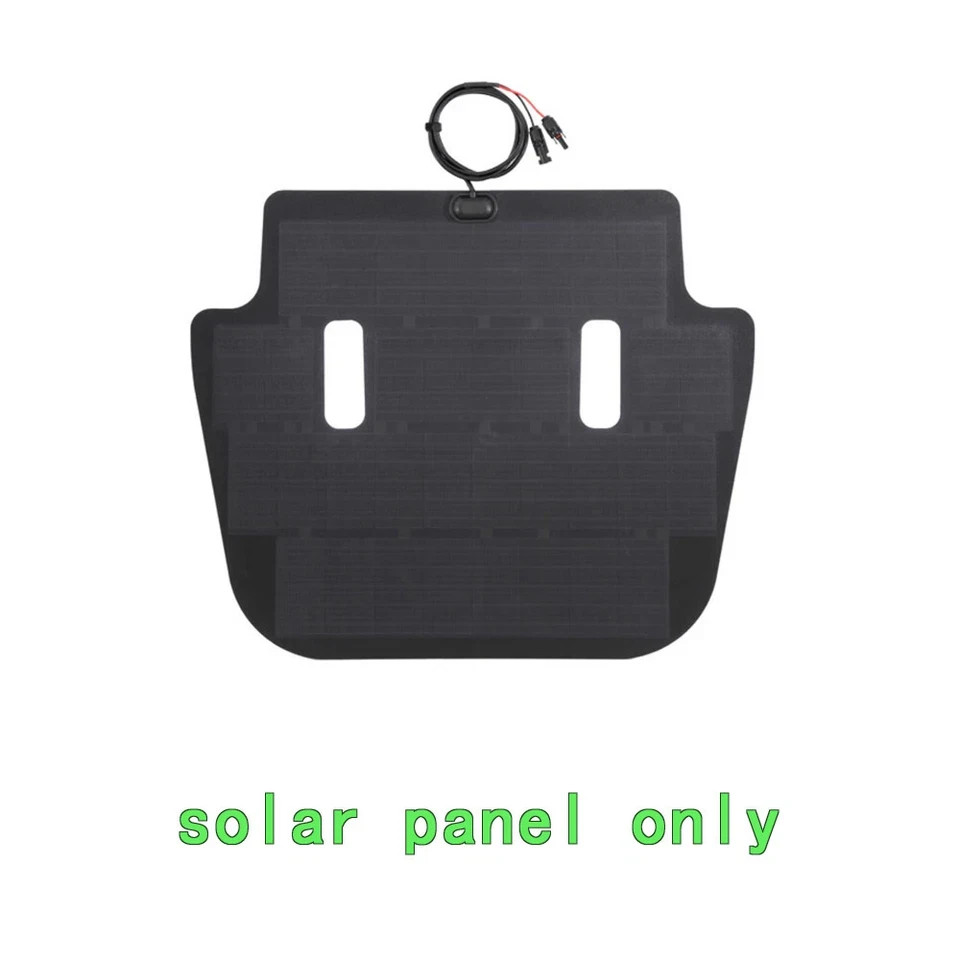 Lensun 2018-2025 Fits Jeep Wrangler JL 90W Hood Bonnet Solar Panel