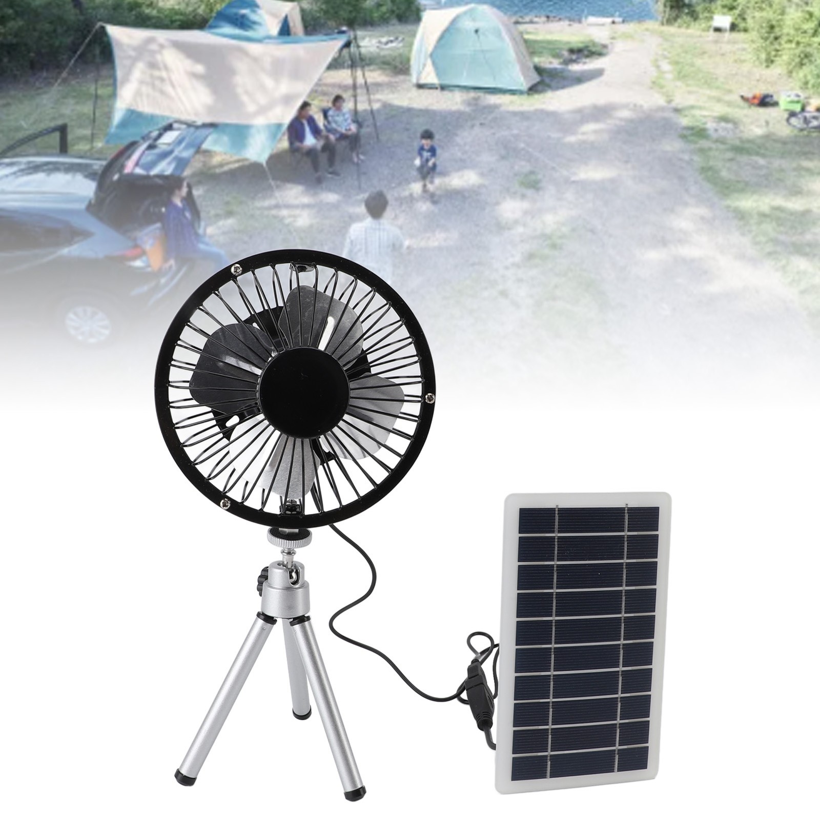 10W Solar Panel Ventilator Fan Kit For Greenhouses Premium