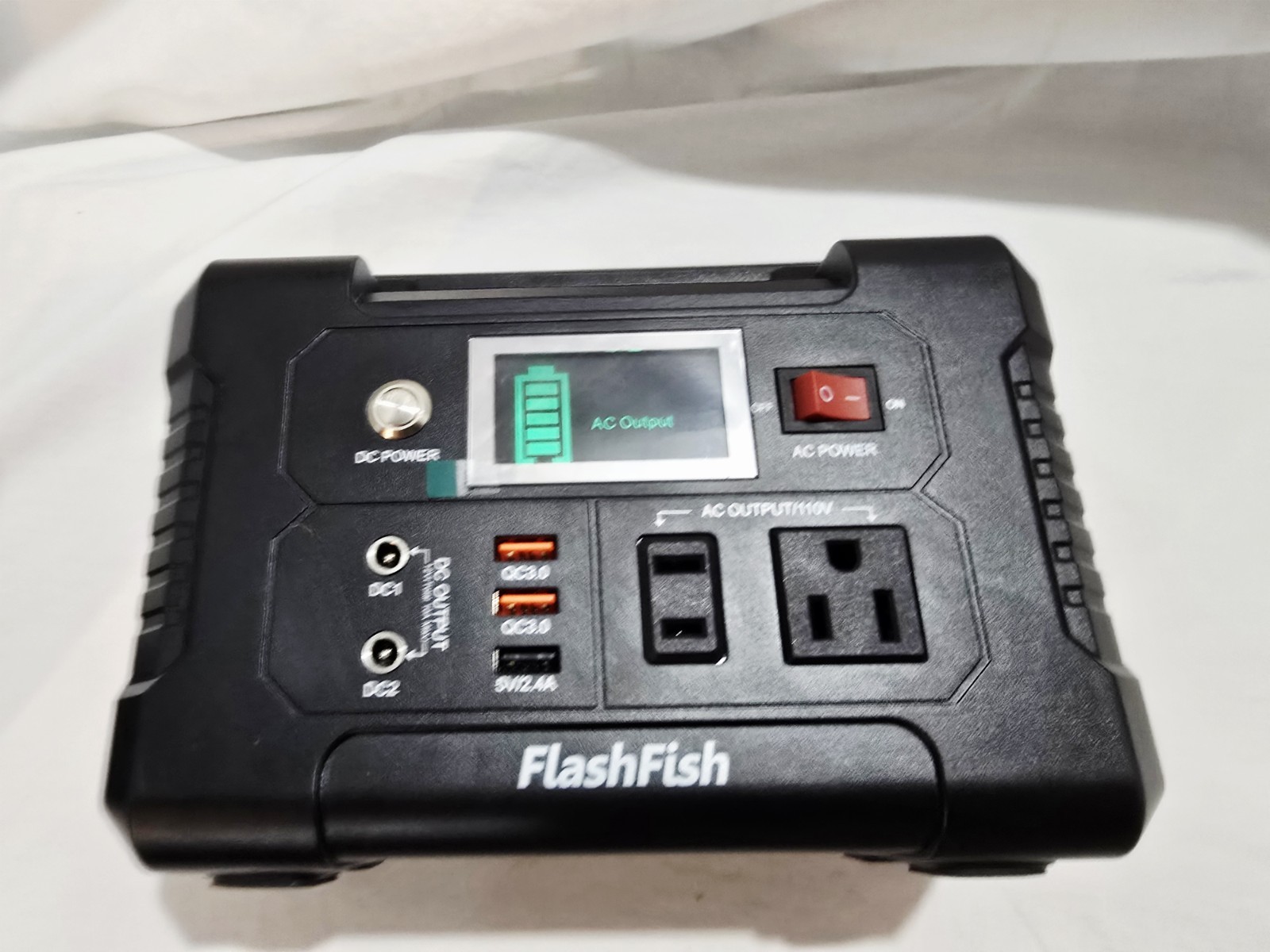 FlashFish E200 Portable Power Station- Tested And Fully Functional-Free Shipping
