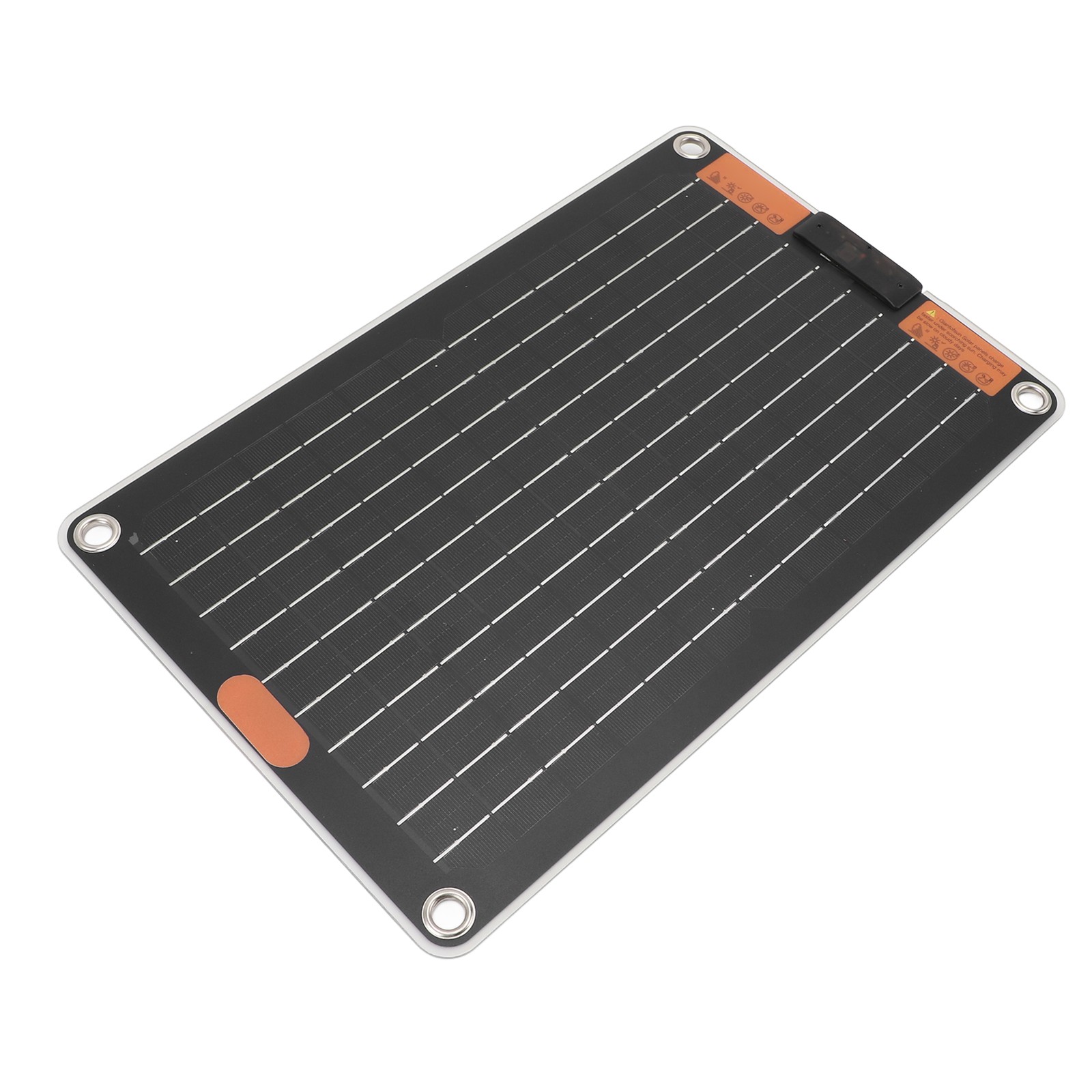 15W 5V 2.5A Solar Panel Battery Charger Monocrystalline Silicon Rain Proof FBIO