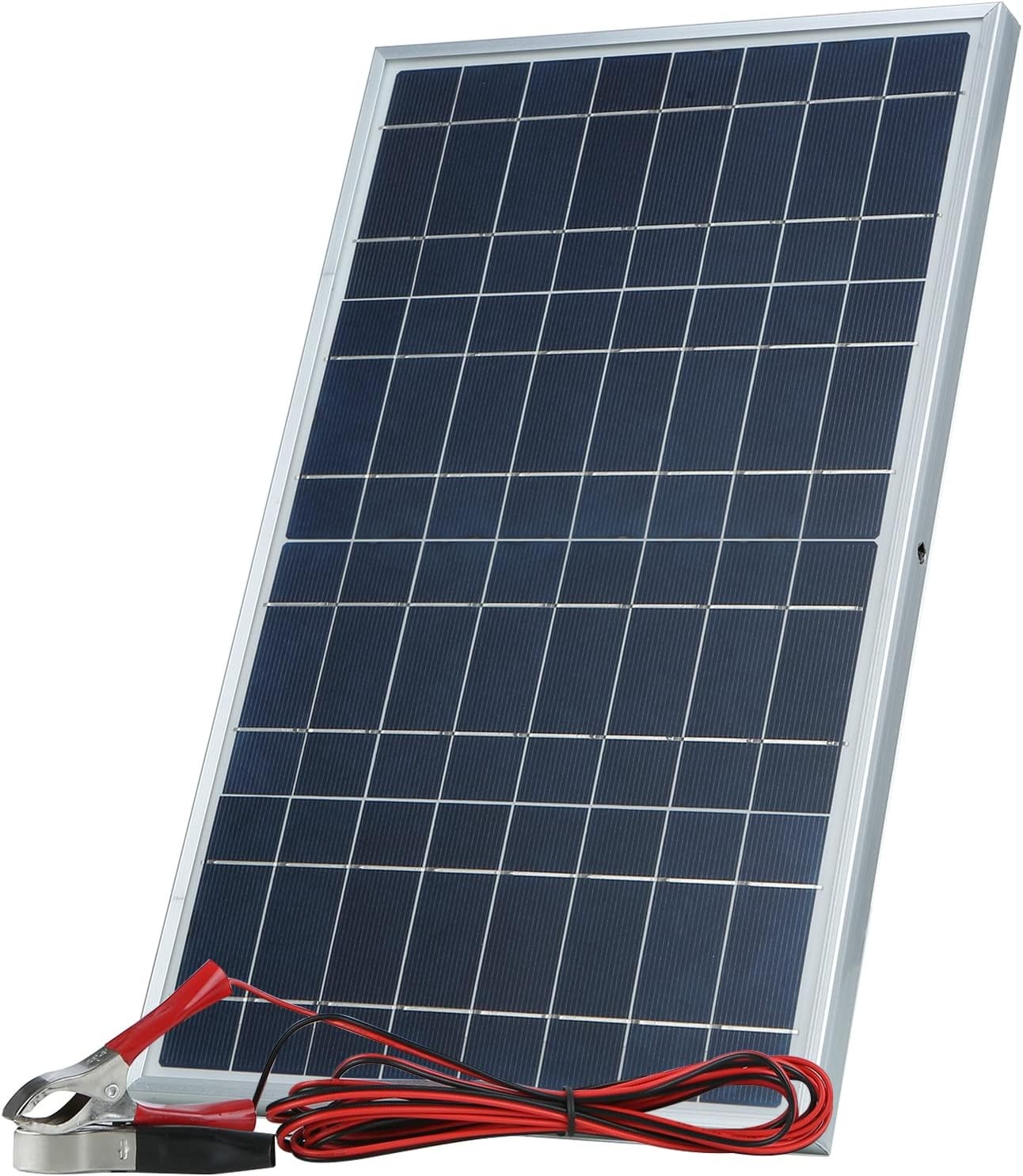 30W Portable Solar Panel Kit Trickle Charging for Home Outdoor Camping, Travel