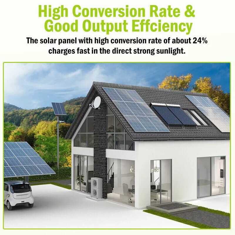 20 Watts Solar Panel Kit 100A 12V Battery Charger w/ Controller Caravan Boat RV