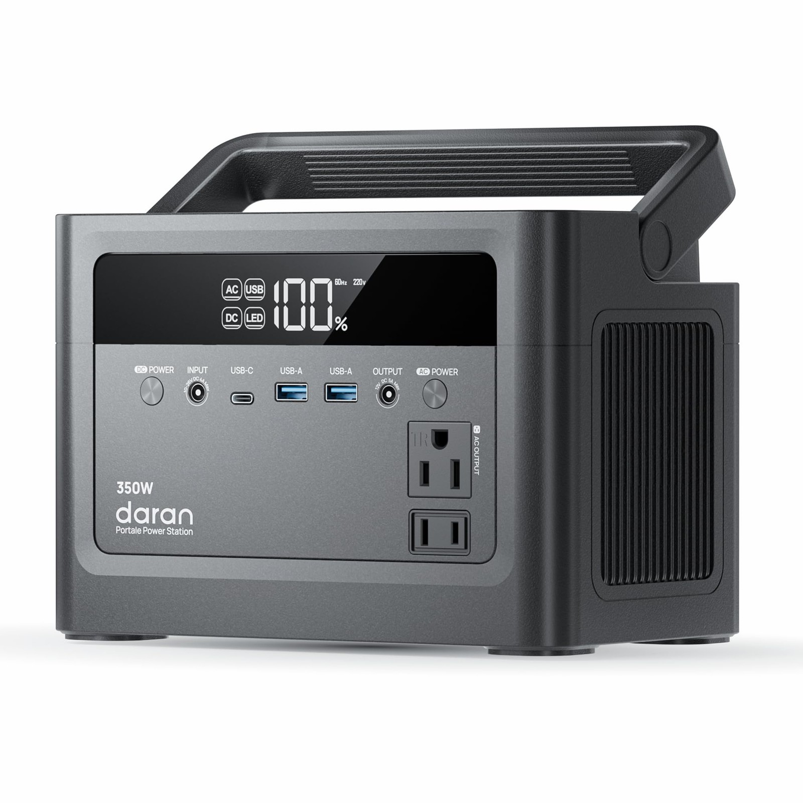 2026 Portable Power Station 700W Surge, 288Wh LiFePO4 Battery Backup, Power B…