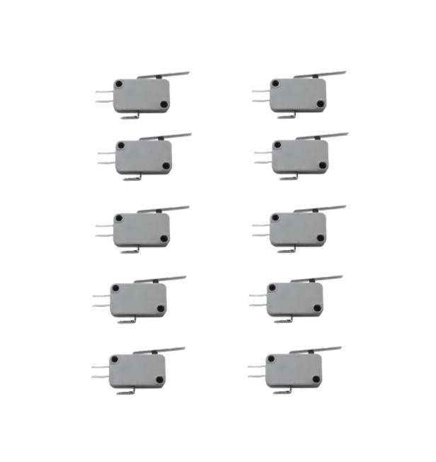 Normally Open Microswitch 16A 250V AC for LG Refrigerator Dispenser 2-Pack