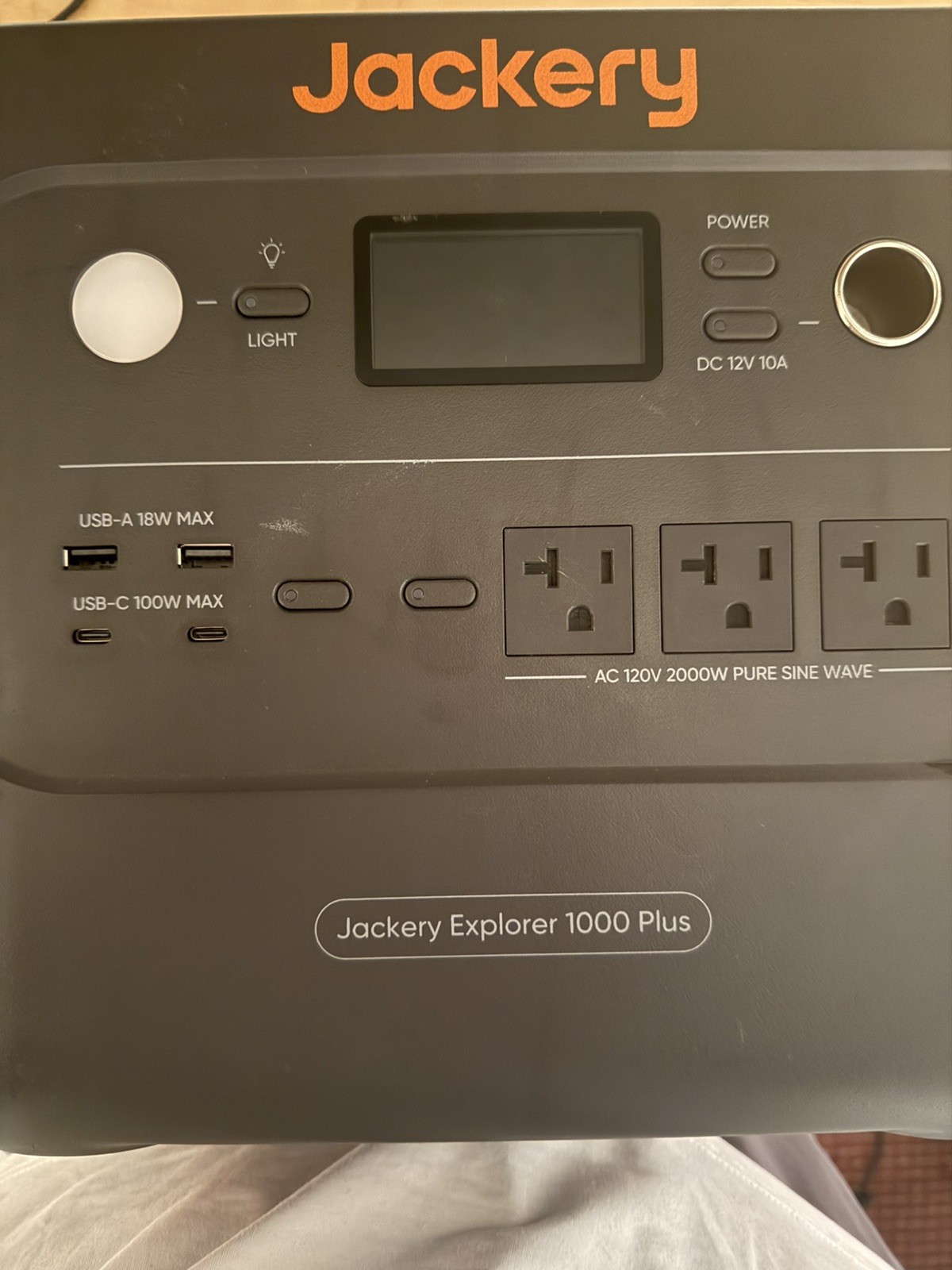 Jackery Explorer 1000 Plus Solar Battery Bank 1264Wh Lithium LifePO4 JE-1000C