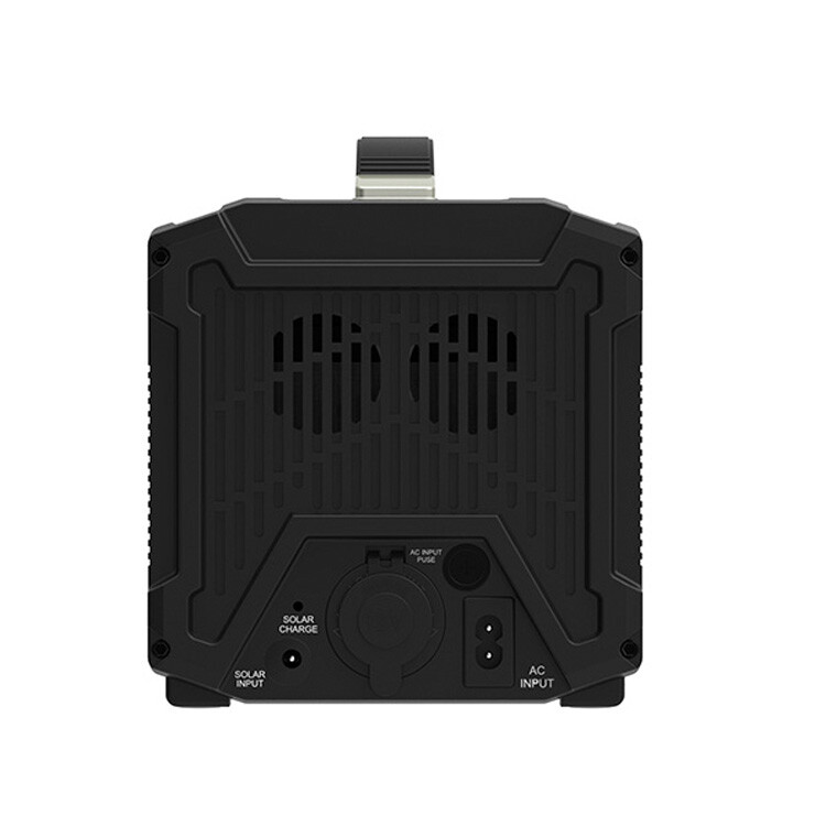 500W Large Capacity Lithium Generator Portable Solar Power Station Pure Sine Wav