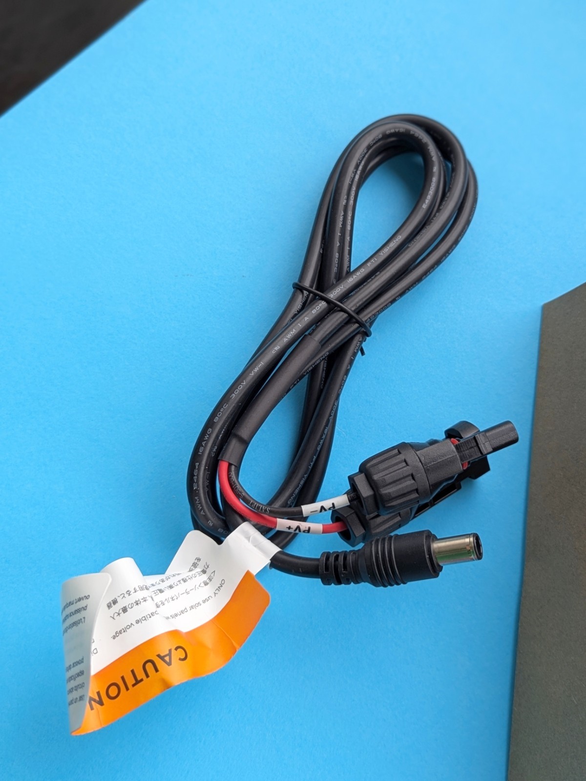 🔌 BLUETTI Solar Cable MC4 to 7909 – Original OEM – 1.5m / 16 AWG sku#15691